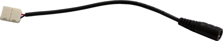 Solight τροφοδοτικός σύνδεσμος με υποδοχή 5,5 × 2,1 mm για ταινία LED 10 mm - 1 τεμάχιο