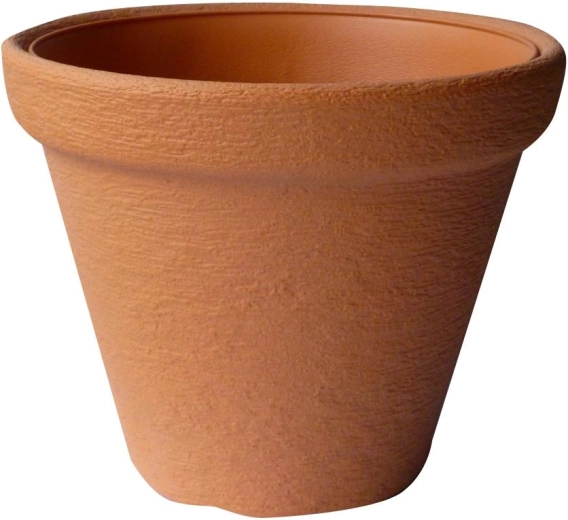 Γλάστρα Classic, τούβλινο χρώμα 25 cm