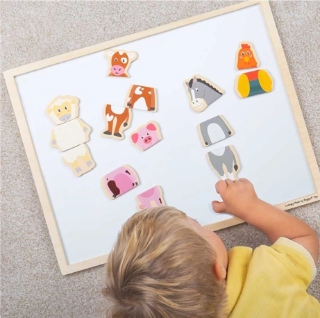 Bigjigs Toys μαγνητάκια ζωάκια φάρμας