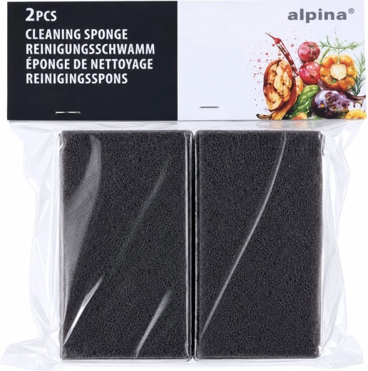Σφουγγάρι για ψησταριά 12,5 × 7 × 4,5 cm - 2 τεμάχια