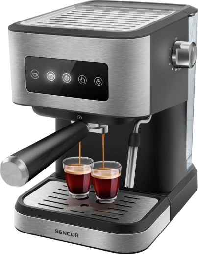Μηχανή espresso με μοχλό Sencor SES 4020SS για espresso και cappuccino
