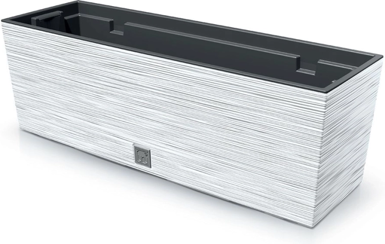 Πλαστική ζαρντινιέρα FURU CASE 58 cm – λευκή