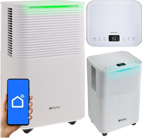 Αφυγραντήρας αέρα Ruhhy Dryzix 12 l/24 h με Wi-Fi