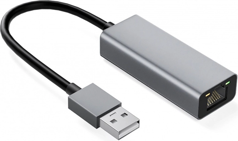Αλουμινένιος προσαρμογέας USB‑C σε RJ45 10/100/1000 Mbps