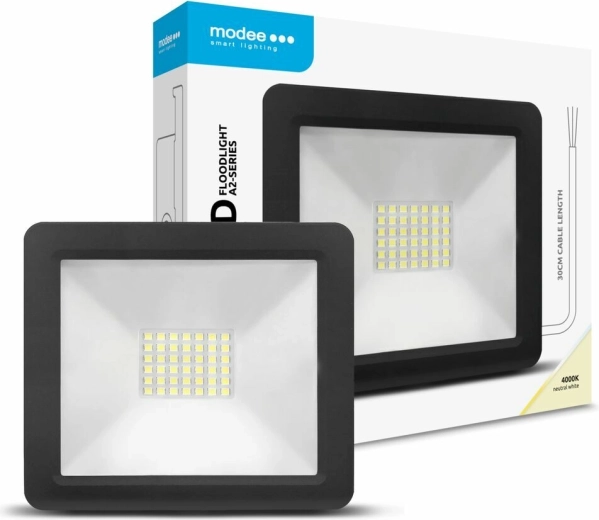 LED προβολέας Modee Lighting A2 Series Slim 30 W 4000 K 2700 lm 120° IP65