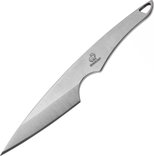 BeaverCraft NCK2 μαχαίρι λαιμού με δερμάτινη θήκη