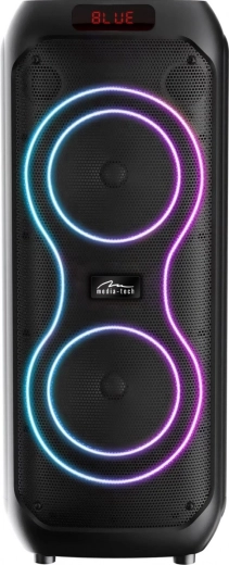 Bluetooth πάρτι ηχείο MEDIA-TECH Power Audio Max MT3185, 120 W RMS, karaoke, TWS, FM, USB-C