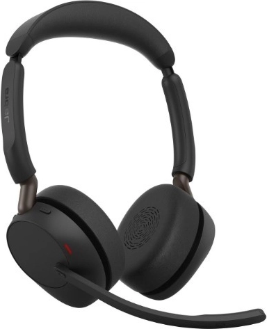 Jabra Evolve3 65 στερεοφωνικό ασύρματο headset με προσαρμογέα USB, Microsoft Teams - 1 τεμάχιο