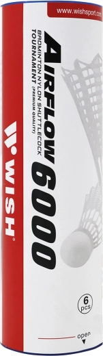 Νάιλον φτερά badminton WISH S-320, 6 τεμ.