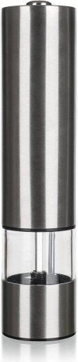 Ηλεκτρικός μύλος μπαχαρικών CULINARIA Tube 22,5 cm από ανοξείδωτο ατσάλι και ακρυλικό