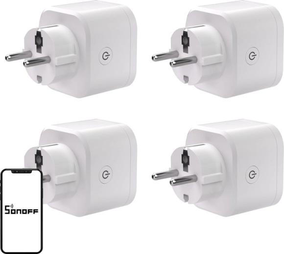 Έξυπνη εξωτερική πρίζα Sonoff S61S με Matter (4 τεμ.)