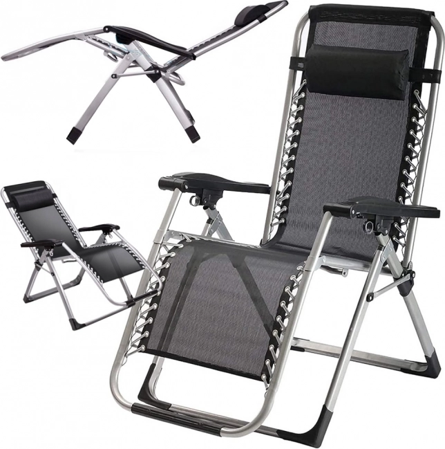 Πτυσσόμενη ξαπλώστρα κήπου Zero Gravity