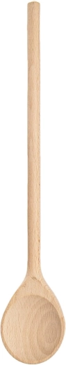 Ξύλινη στρογγυλή κουτάλα 30 cm