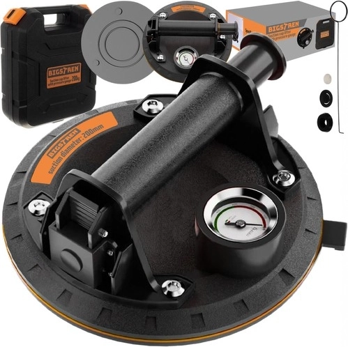 Βιομηχανική βεντούζα BIGSTREN με μανόμετρο