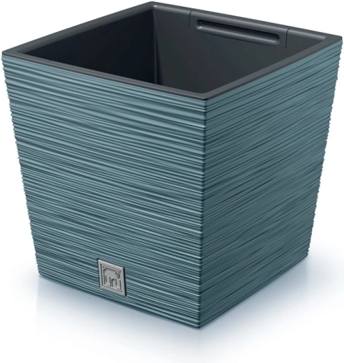 Γλάστρα Furu Square Low 30 cm – σκανδιναβικό μπλε