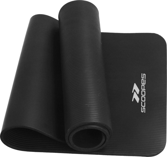 Στρώμα γυμναστικής NBR Cushion 10 mm μαύρο
