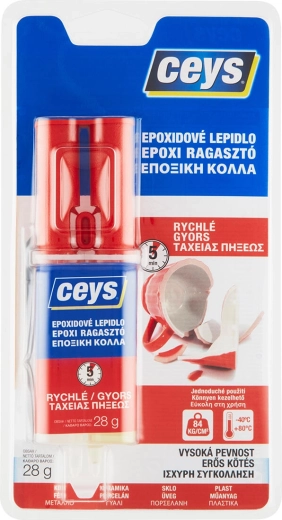 Εποξειδική κόλλα EPOXICEYS 5 λεπτά, 28 g