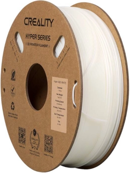 Νήμα Creality Hyper ABS λευκό 1 kg, 1,75 mm