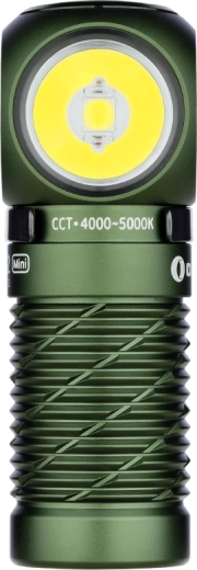 Φακός κεφαλής και EDC φακός OLIGHT Perun 2 Mini OD Green με κόκκινο φως