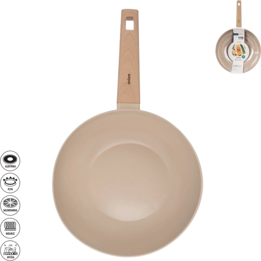 Τηγάνι wok Ecrina 30 cm