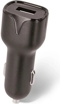 Setty φορτιστής αυτοκινήτου USB 2,4 A με καλώδιο USB‑C 1 m, μαύρος