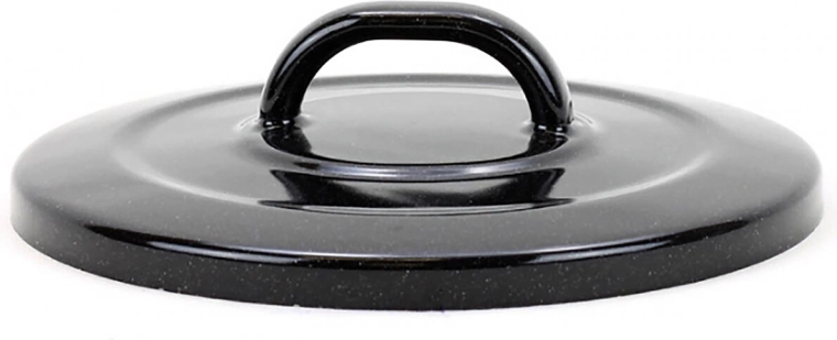 Καπάκι BELIS Standard 20 cm – εμαγιέ μαύρο με λευκές πιτσίλες