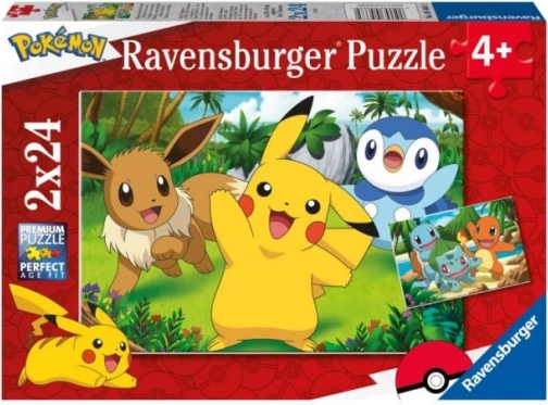 Παζλ Pokémon 2x24 τεμ.