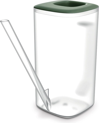 Ποτιστήρι TUBI 1,6 l – διάφανο, σκούρα πράσινα στοιχεία