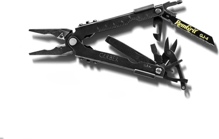 Gerber MP600 Bladeless πολυλειτουργική πένσα χωρίς λεπίδα, 12 λειτουργίες, ατσάλι, μαύρο, θήκη