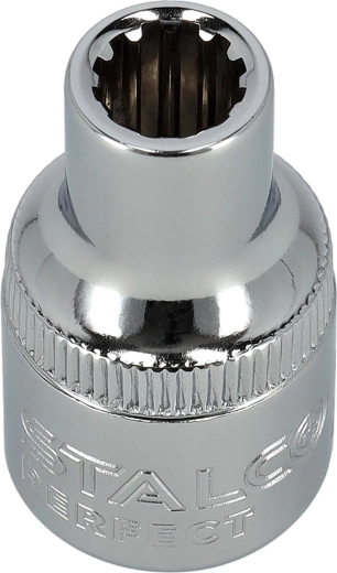 Καρυδάκι 1/2" 12γωνο spline 13 mm CrV Stalco