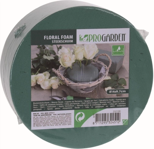 Υλικό ανθοδετικής FLOREX διάμετρος 14 cm, ύψος 7 cm