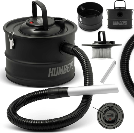 Ηλεκτρική σκούπα στάχτης για τζάκι 15 l 1200 W