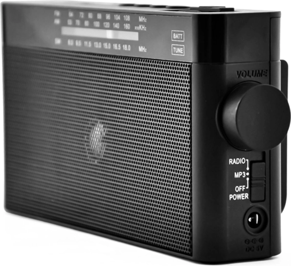Φορητό ρετρό ραδιόφωνο AM/FM με Bluetooth και USB