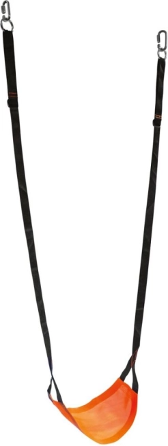 Κρεμαστή παιδική κούνια Bino – διαπνέον υφασμάτινη, πορτοκαλί