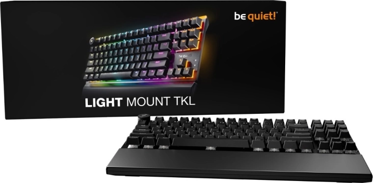 Πληκτρολόγιο be quiet! Light mount TKL silent tactile