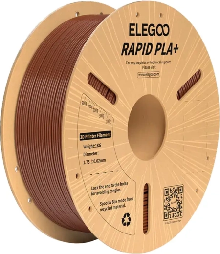 Νήμα Elegoo Rapid PLA+ καφέ 1 kg 1,75 mm