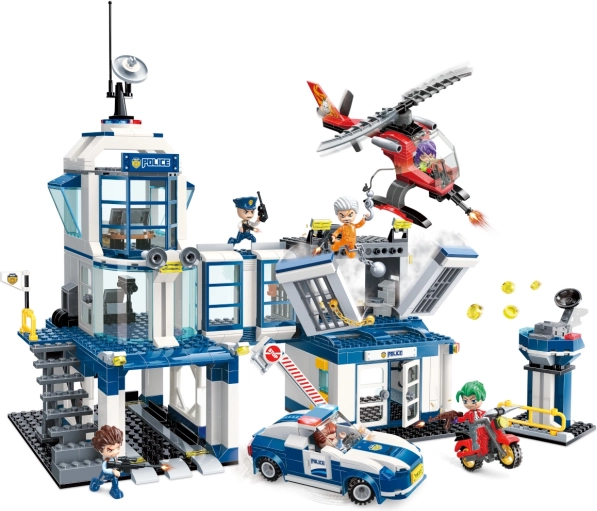 Αστυνομία Πόλης Κατασκευαστικό Σετ - Αστυνομικό Τμήμα