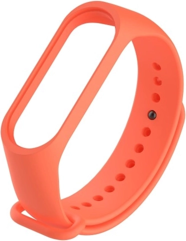 Σιλικονούχο λουράκι για XIAOMI Mi Band 3/4 – πορτοκαλί