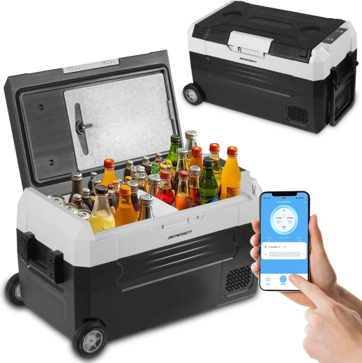 Φορητό ψυγείο ταξιδιού με συμπιεστή BERDSEN Icemax 400, 32 l, μαύρο