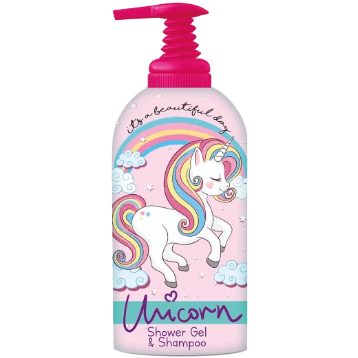 UNICORN αφρόλουτρο και σαμπουάν 2σε1 για παιδιά 1 l