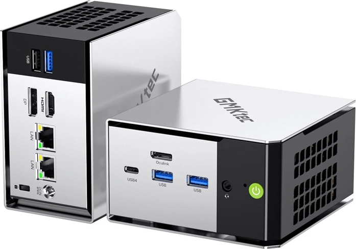 Mini PC GMKtec M8 με επεξεργαστή Ryzen 5 PRO 6650H, 16 GB RAM και 512 GB SSD, Windows 11 Pro
