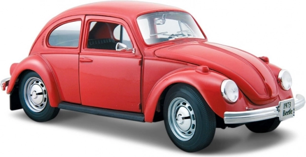 Μοντέλο Volkswagen Beetle 1973 κόκκινο