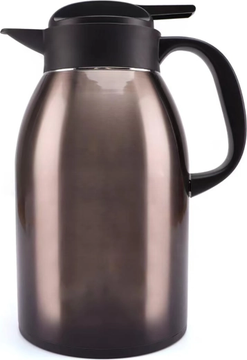 Θερμοκανάτα 1,8 l από ανοξείδωτο ατσάλι με πλαστικό καπάκι