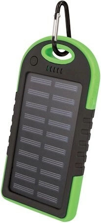 Ηλιακό powerbank Setty 5000 mAh πράσινο