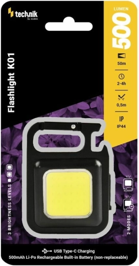 Technik MT-K01 φωτιστικό εργασίας Clip-Light με COB LED και USB‑C (500 lm)