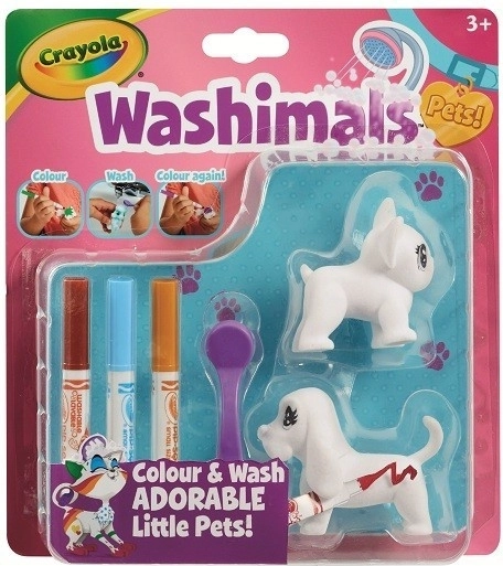 Crayola Washimals – πλενόμενα σκυλάκια σε μπλίστερ
