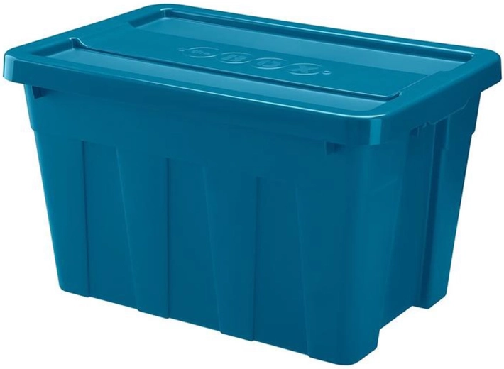 Πλαστικό κουτί αποθήκευσης με καπάκι HEIDRUN 100 l