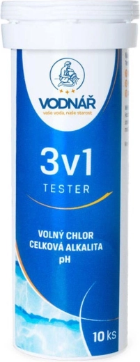 Ταινίες δοκιμής 3 σε 1 VODNÁŘ (10 τεμ.)