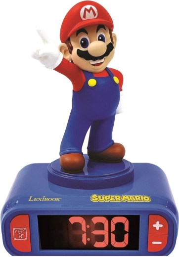 Ξυπνητήρι με φιγούρα Super Mario