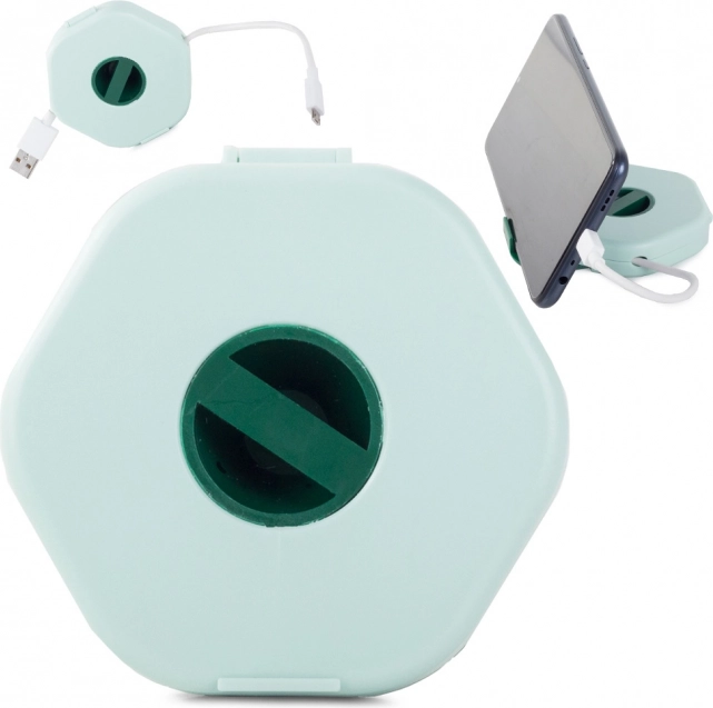 Περιστρεφόμενος οργανωτής καλωδίων με βάση τηλεφώνου